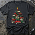 
International Scout Juletræ Christmas Tree Unisex T-Shirt – Sort – print foran