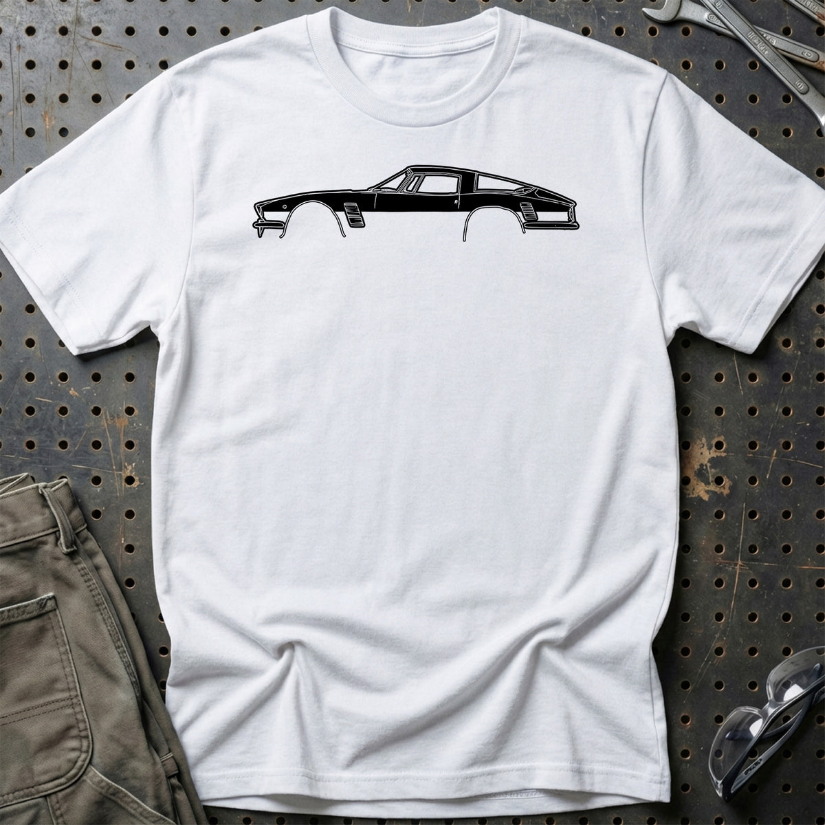 
Iso Rivolta Grifo Silhuet T-Shirt – Hvid