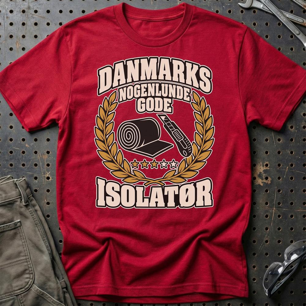 
Produktbillede af Isolatør – Danmarks Nogenlunde Gode T-Shirt