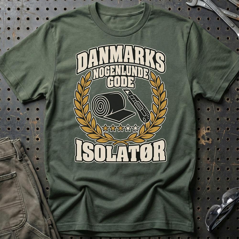 
Produktbillede af Isolatør – Danmarks Nogenlunde Gode T-Shirt