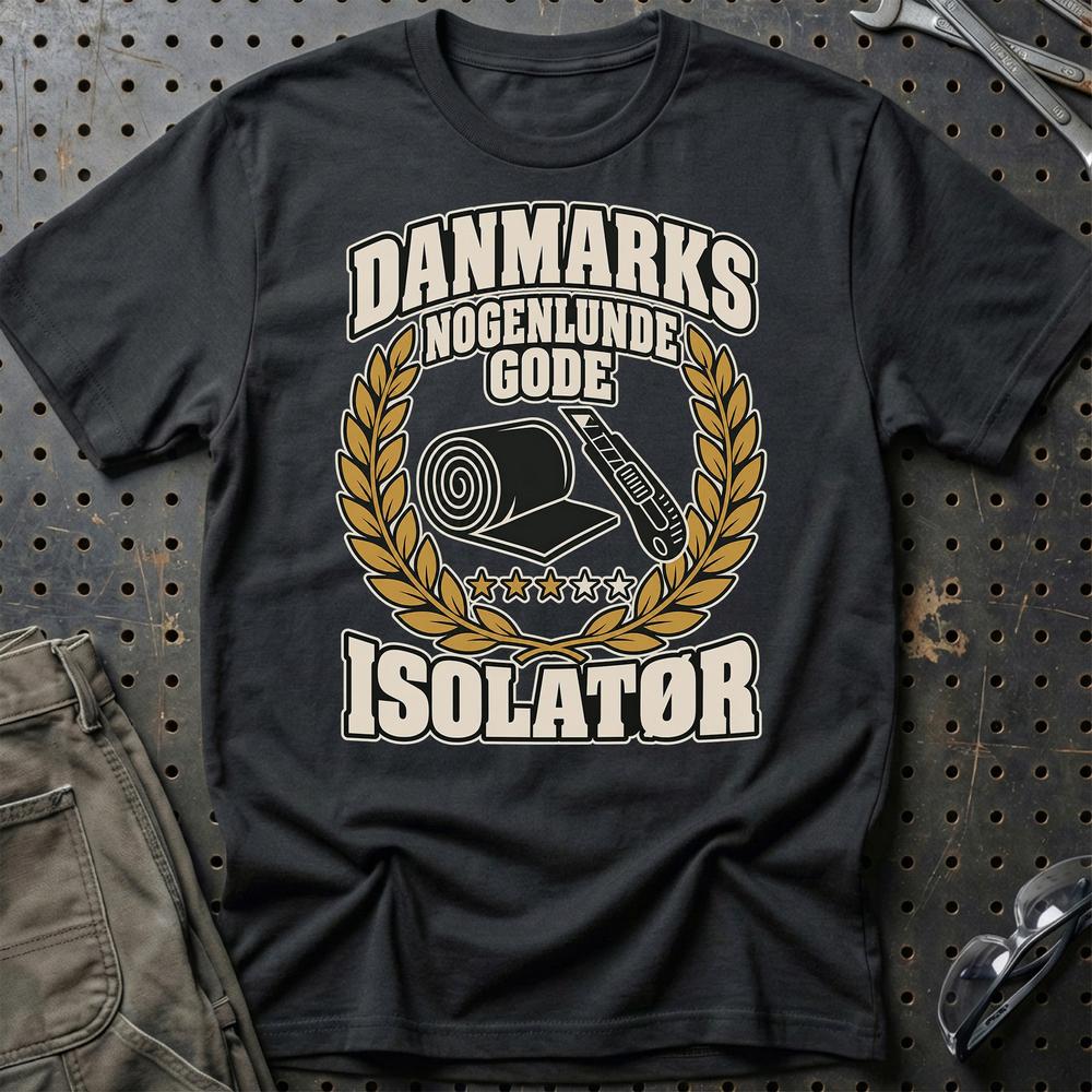 
Produktbillede af Isolatør – Danmarks Nogenlunde Gode T-Shirt