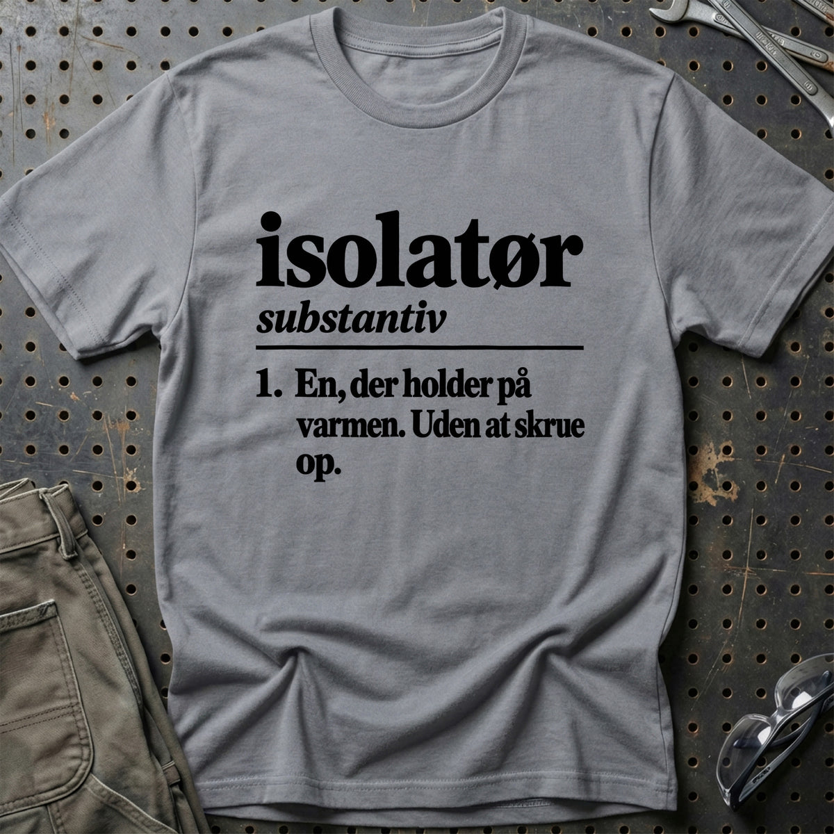 
Isolatør – Definition T-Shirt – Grå Sport