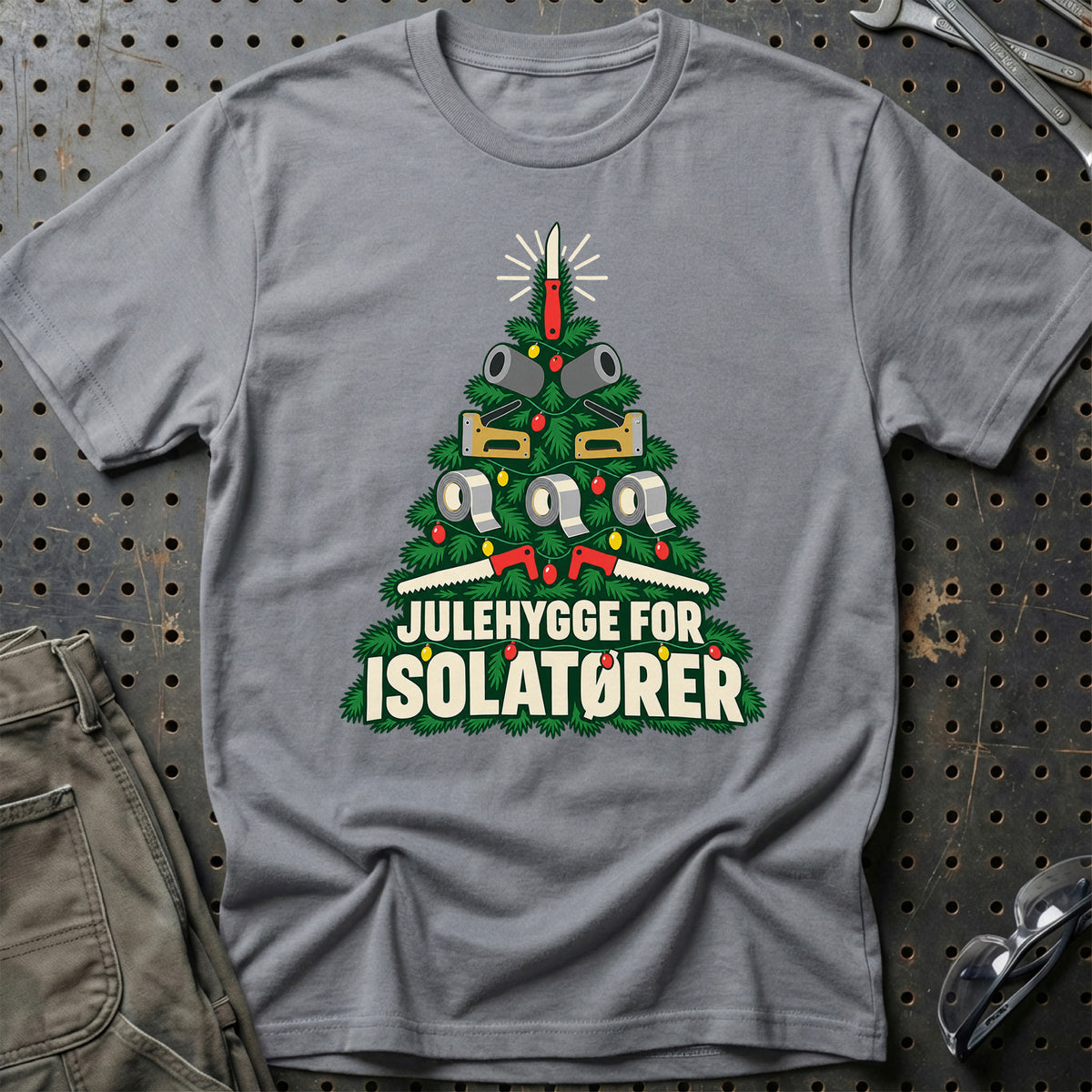 
Isolatør – Julehygge – Unisex T-Shirt – Grå Sport