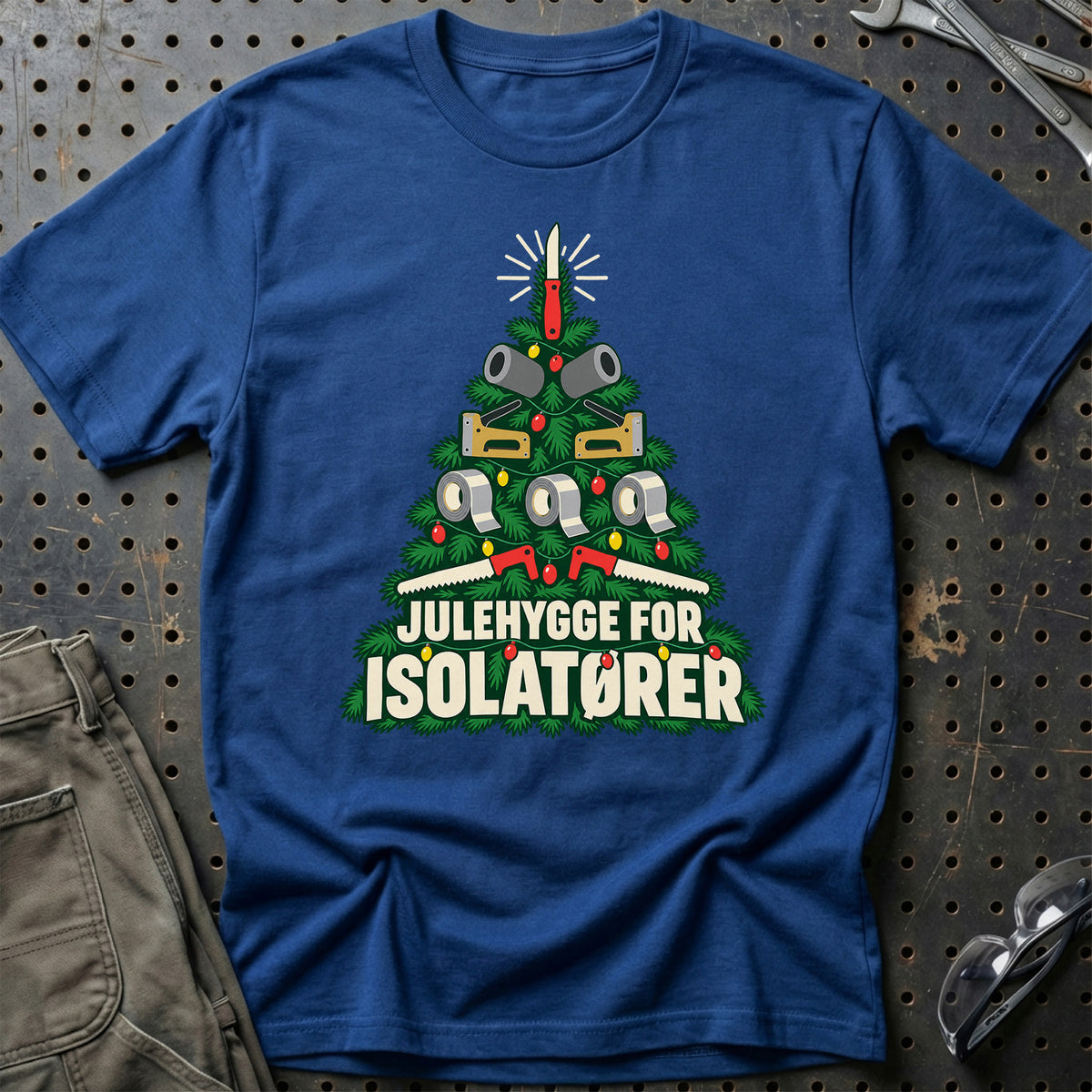 
Isolatør – Julehygge – Unisex T-Shirt – Blå Royal