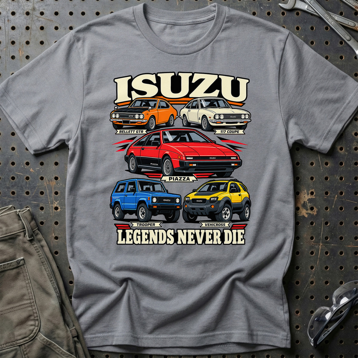 
Produktbillede af Isuzu Legends Never Die T-Shirt