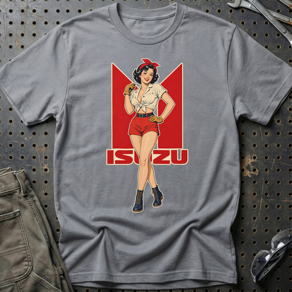 
Produktbillede af Isuzu Retro Pinup T-Shirt