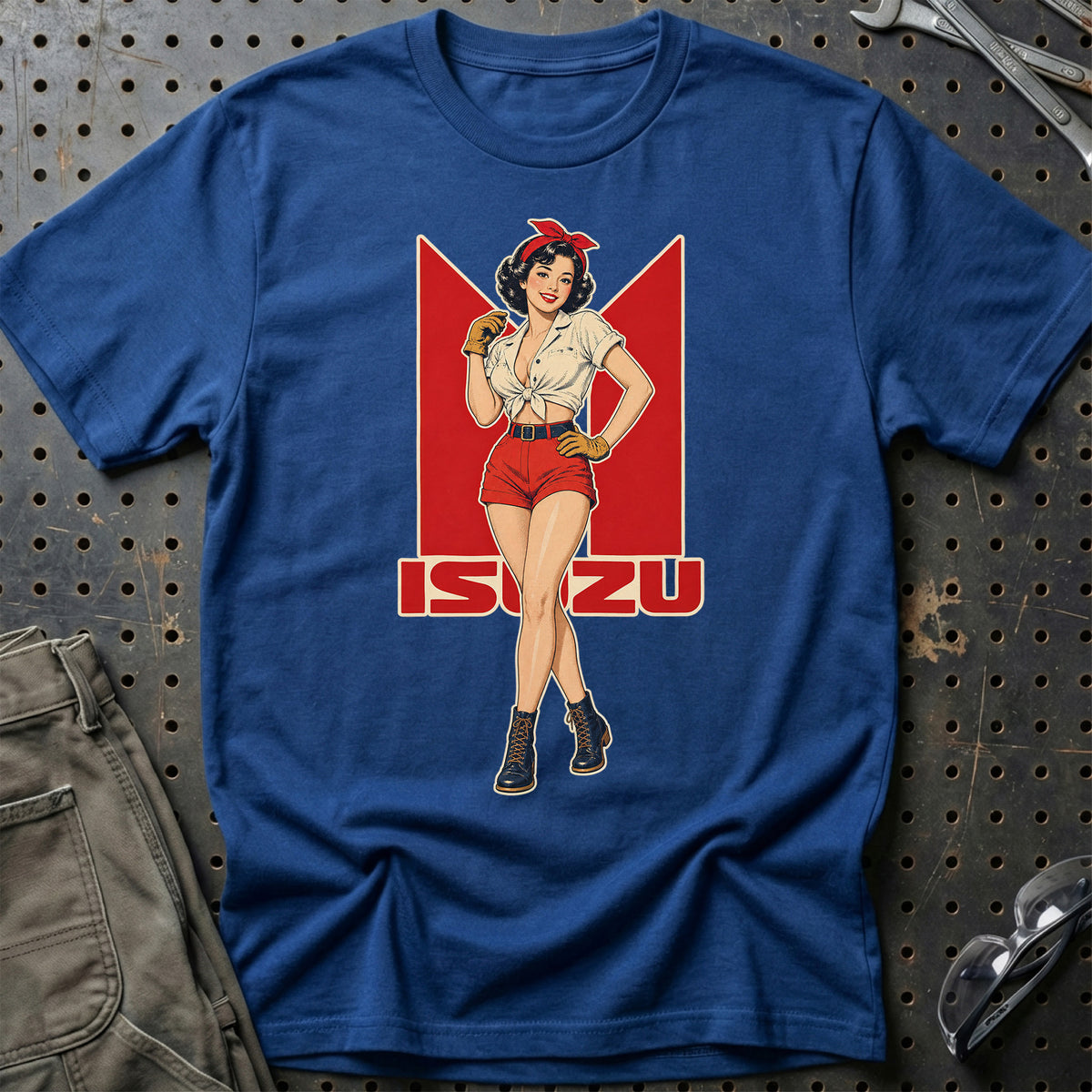
Produktbillede af Isuzu Retro Pinup T-Shirt