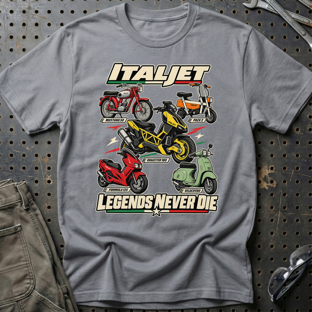 
Produktbillede af Italjet Legends Never Die T-Shirt