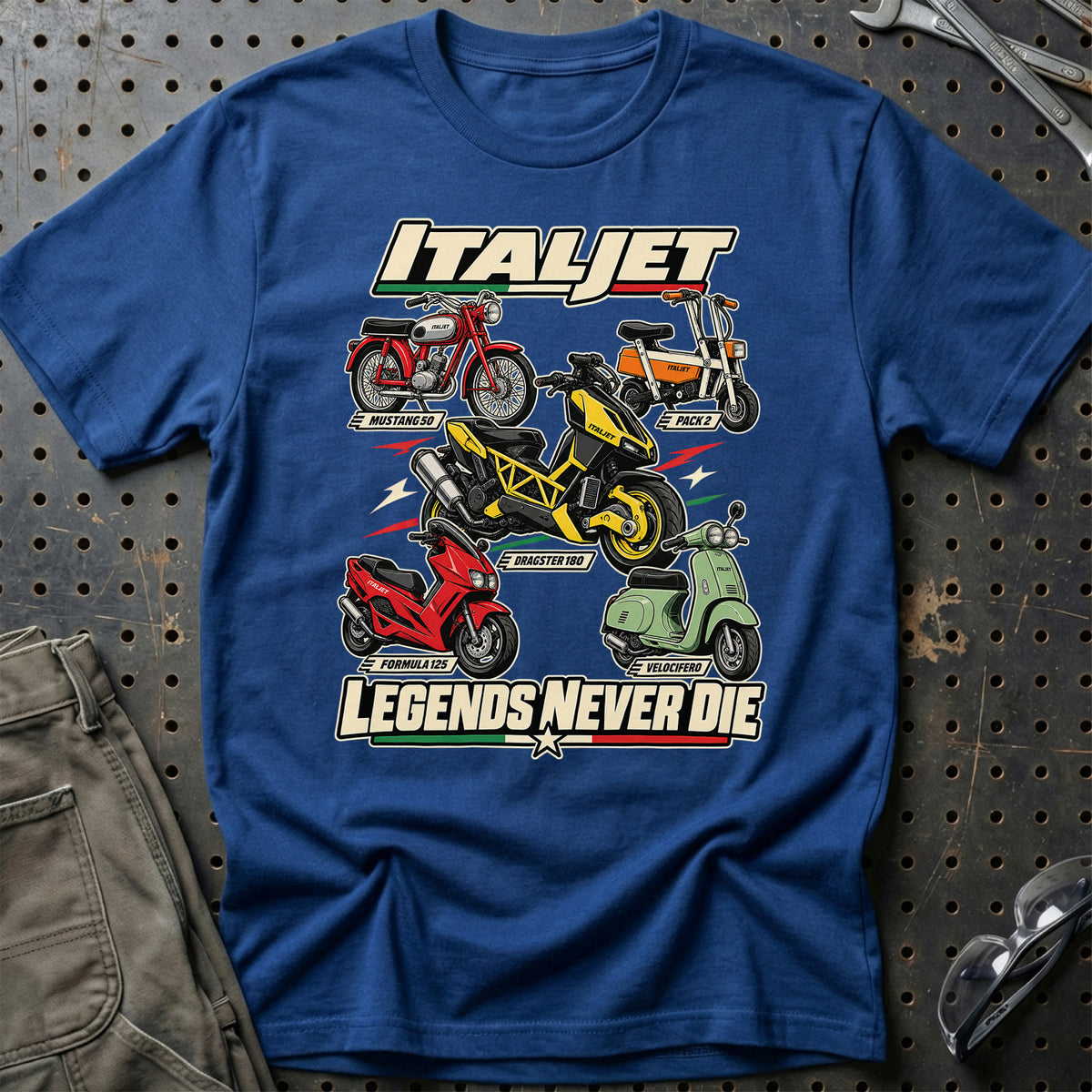 
Produktbillede af Italjet Legends Never Die T-Shirt