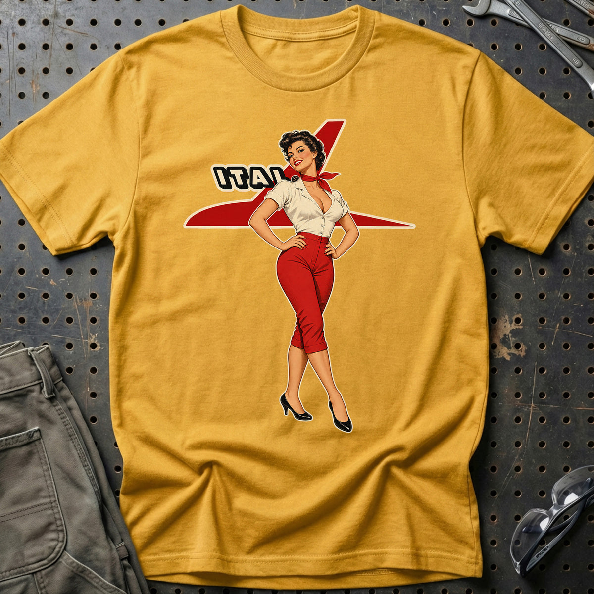 
Produktbillede af Italjet Retro Pinup T-Shirt