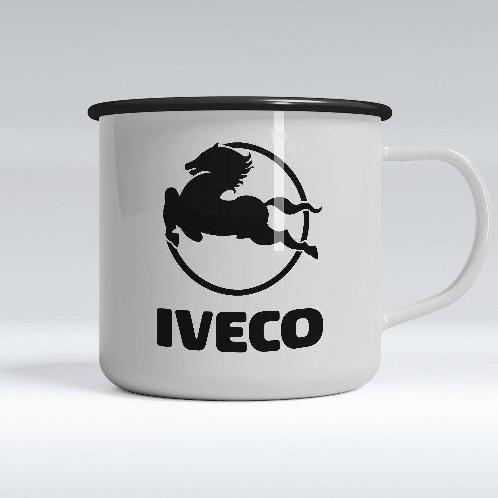 Iveco Emaljekrus-Krus-Iveco-Garage Culture Shop- garage - man cave - merchandise