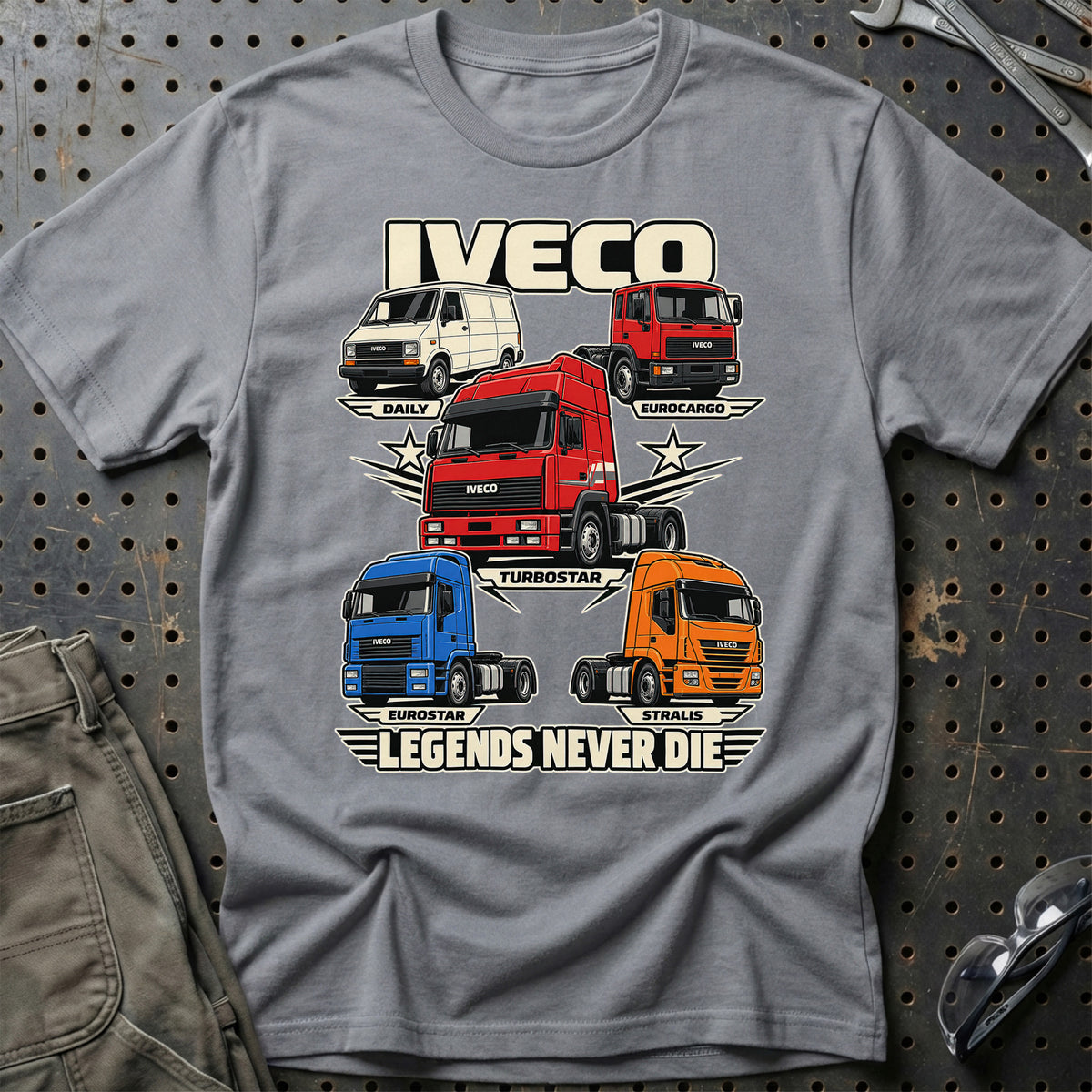 
Produktbillede af Iveco Legends Never Die T-Shirt