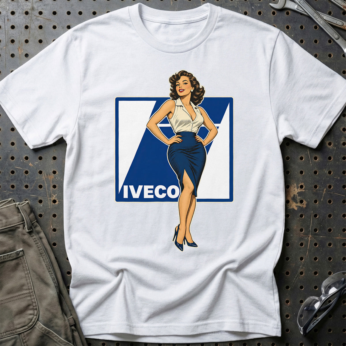 
Produktbillede af Iveco Retro Pinup T-Shirt