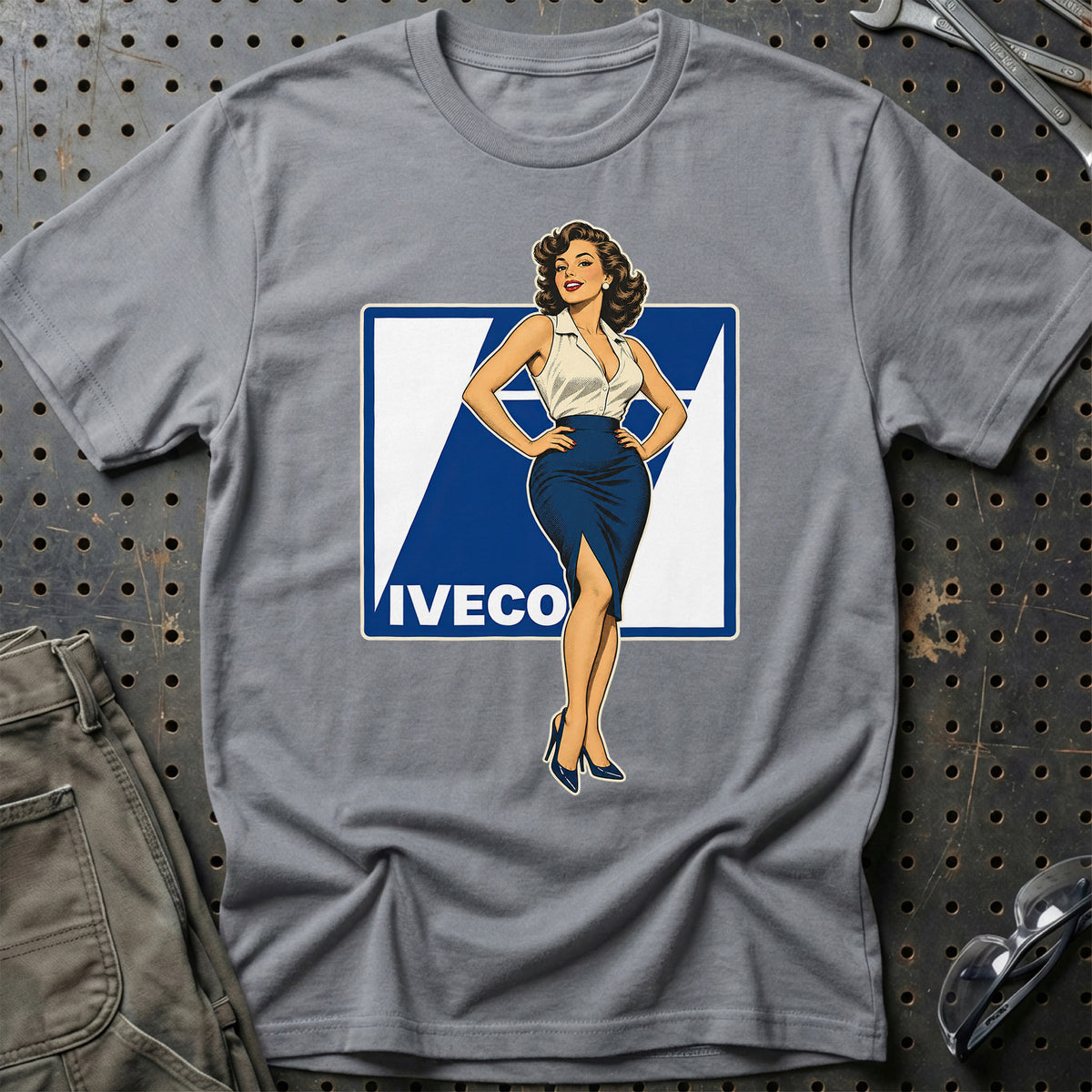 
Produktbillede af Iveco Retro Pinup T-Shirt