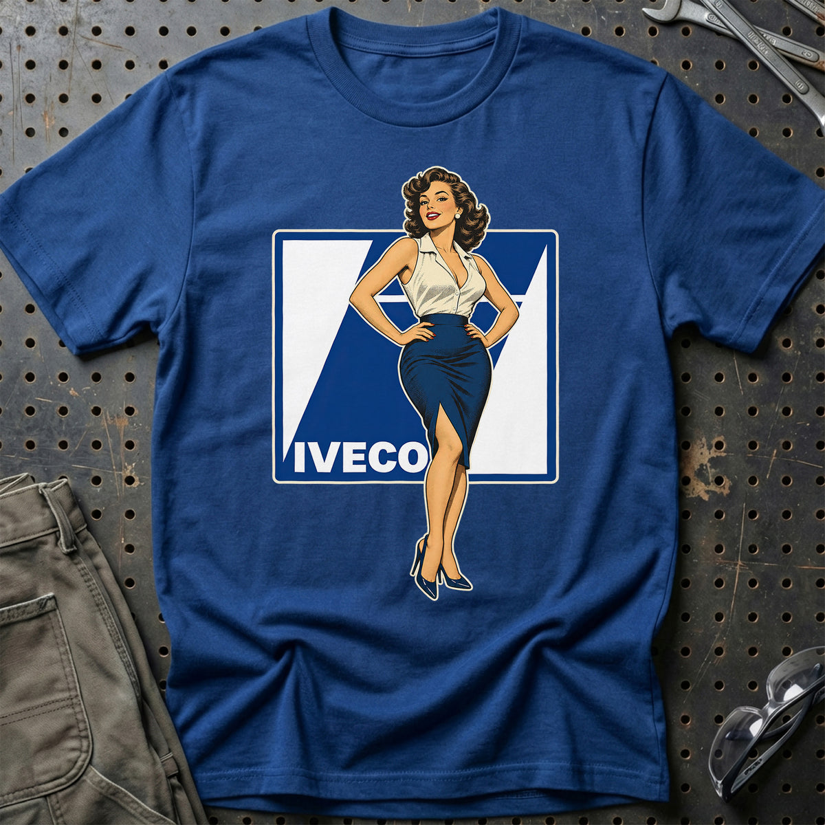 
Produktbillede af Iveco Retro Pinup T-Shirt