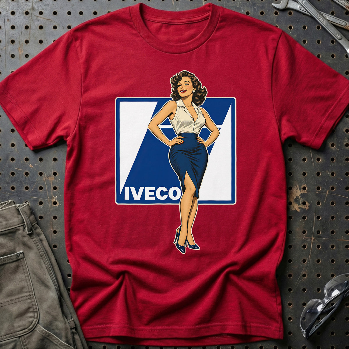 
Produktbillede af Iveco Retro Pinup T-Shirt
