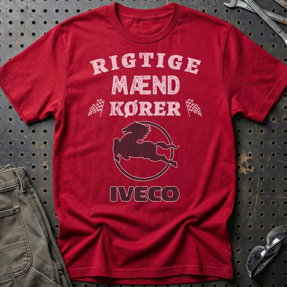 
Produktbillede af Iveco Rigtige Mænd Kører T-Shirt