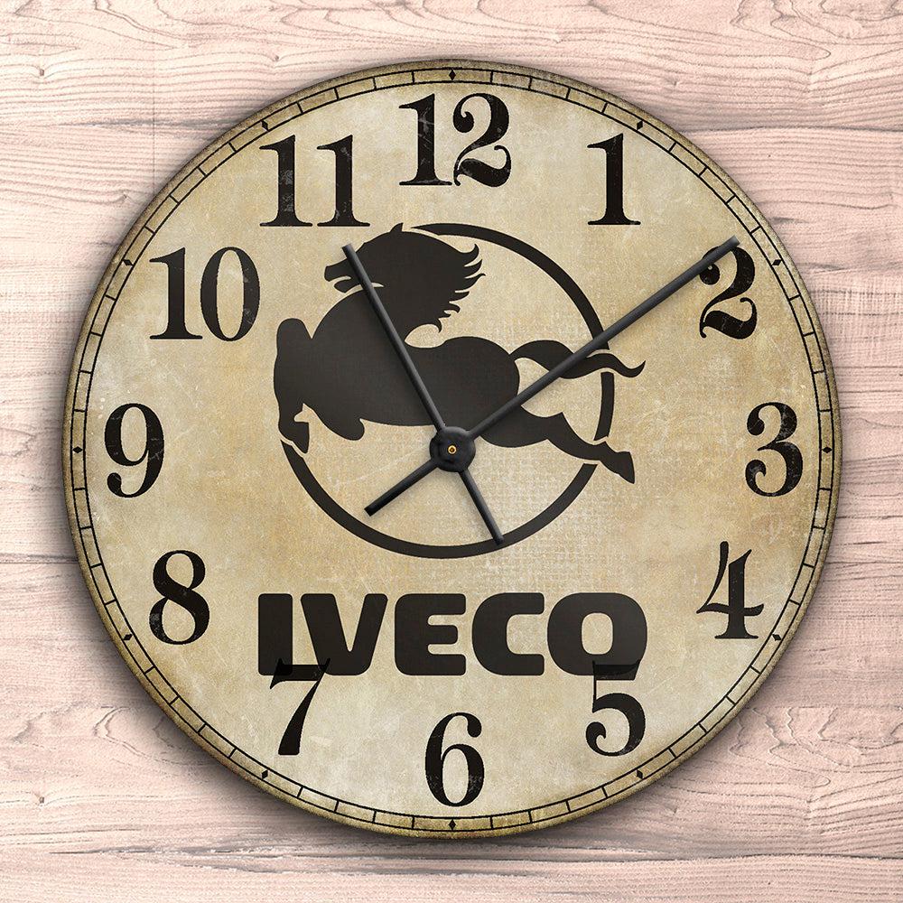Iveco Vægur Rundt-Clock-Iveco-Garage Culture Shop- garage - man cave - merchandise