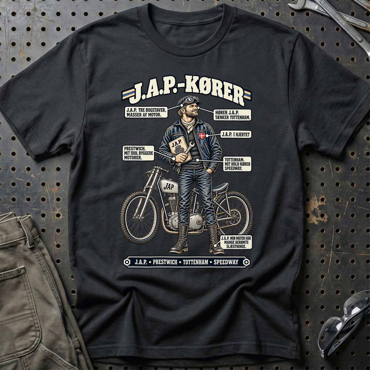 
JAP-Kører T-Shirt – Sort