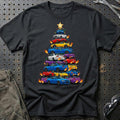 JDM Juletræ Christmas Tree T-Shirt-Beklædning-JDM-Sort-S-Garage Culture Shop- garage - man cave - merchandise