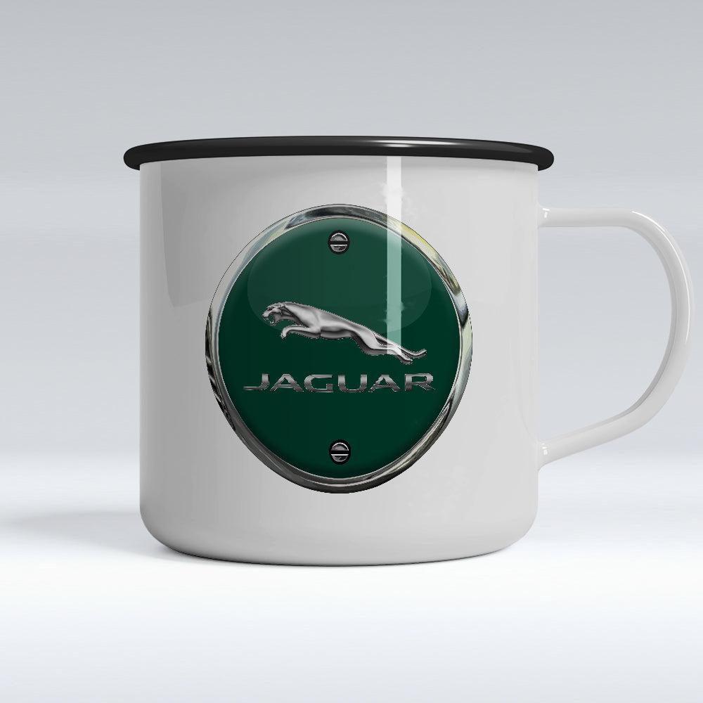 Jaguar Emaljekrus-Krus-Jaguar-Garage Culture Shop- garage - man cave - merchandise