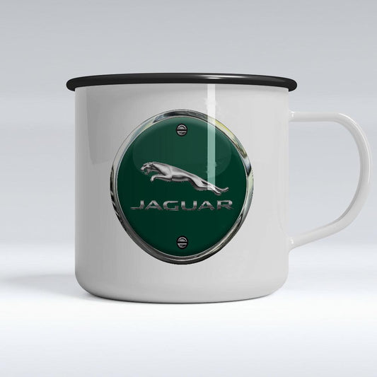 Jaguar Emaljekrus-Krus-Jaguar-Garage Culture Shop- garage - man cave - merchandise