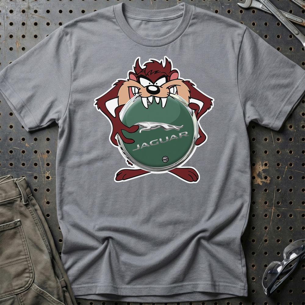 Jaguar TAZ T-Shirt-Beklædning-Jaguar-Grå Sport-S-Garage Culture Shop- garage - man cave - merchandise