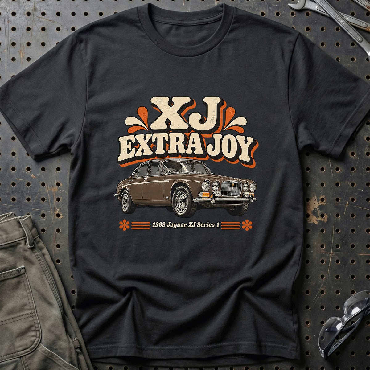 
Jaguar XJ Series 1 1968 – XJ Extra Joy T-Shirt – Sort