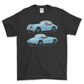 Jaguar XK 120 FHC 1953 T-Shirt-Beklædning-Jaguar-Sort-S-Garage Culture Shop- garage - man cave - merchandise