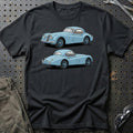 
Jaguar XK 120 FHC 1953 Unisex T-Shirt – Sort – print foran