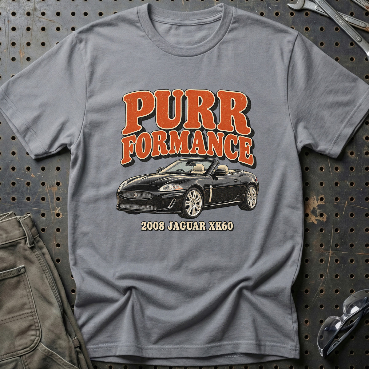 
Jaguar XK60 2008 – Purr Formance T-Shirt – Grå Sport