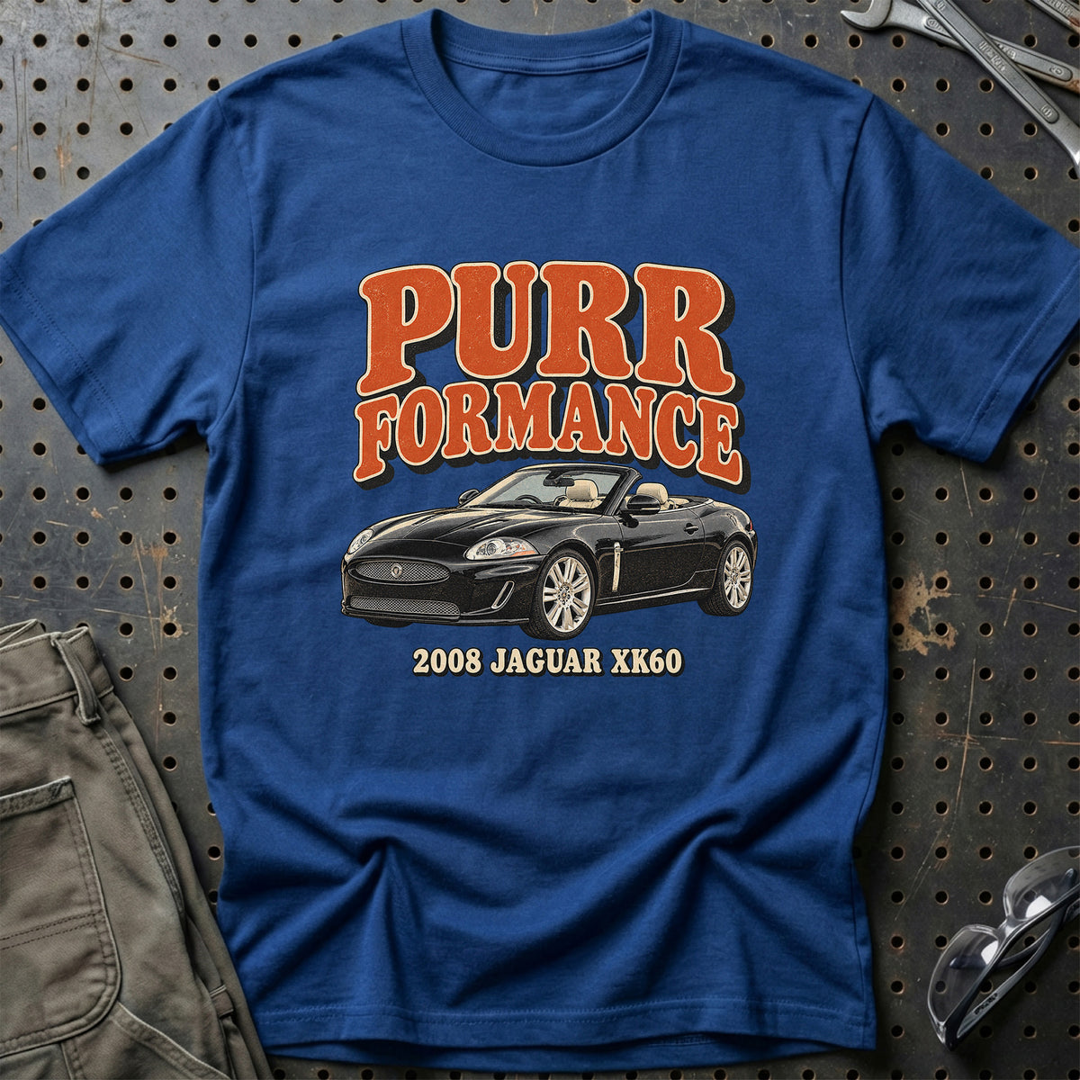
Jaguar XK60 2008 – Purr Formance T-Shirt – Blå Royal