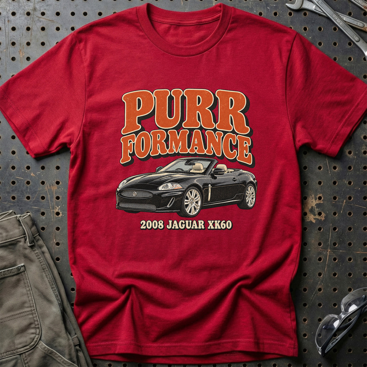 
Jaguar XK60 2008 – Purr Formance T-Shirt – Rød