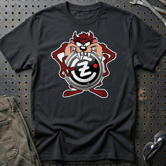 Jawa CZ TAZ Unisex T-Shirt , Bomuld-Beklædning-Jawa-Sort-S-Garage Culture Shop- garage - man cave - merchandise