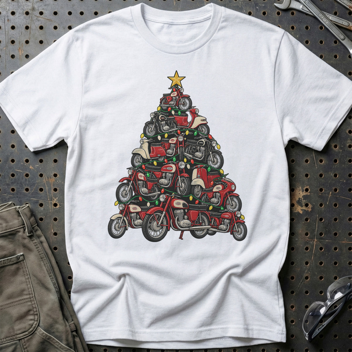 Jawa Juletræ T-Shirt – Hvid