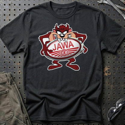 Jawa TAZ Unisex T-Shirt , Bomuld-Beklædning-Jawa-Sort-S-Garage Culture Shop- garage - man cave - merchandise
