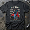 
Jeep-Bilist T-Shirt – Sort