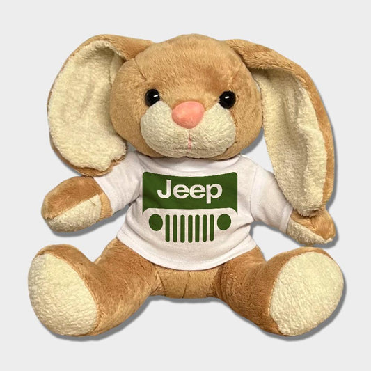 Jeep Plysdyr Kanin, Bunny-Bamse-Jeep-Garage Culture Shop- garage - man cave - merchandise