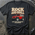 
Jeep Wrangler JK Rubicon 2007 – Rock and Roll T-Shirt – Sort