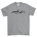 Jeep Wrangler Silhuet T-Shirt-Beklædning-Jeep-Garage Culture Shop- garage - man cave - merchandise