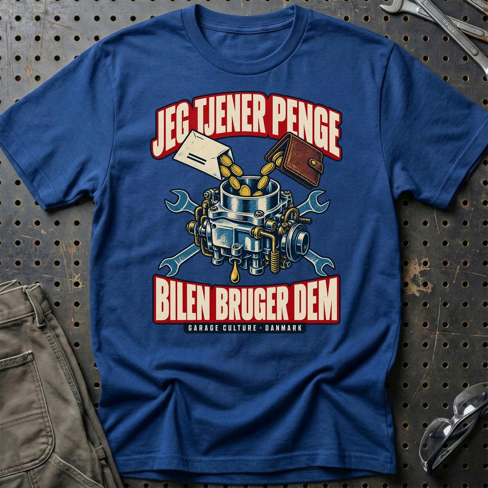 
Produktbillede af Jeg Tjener Penge – Bilen Bruger Dem T-Shirt