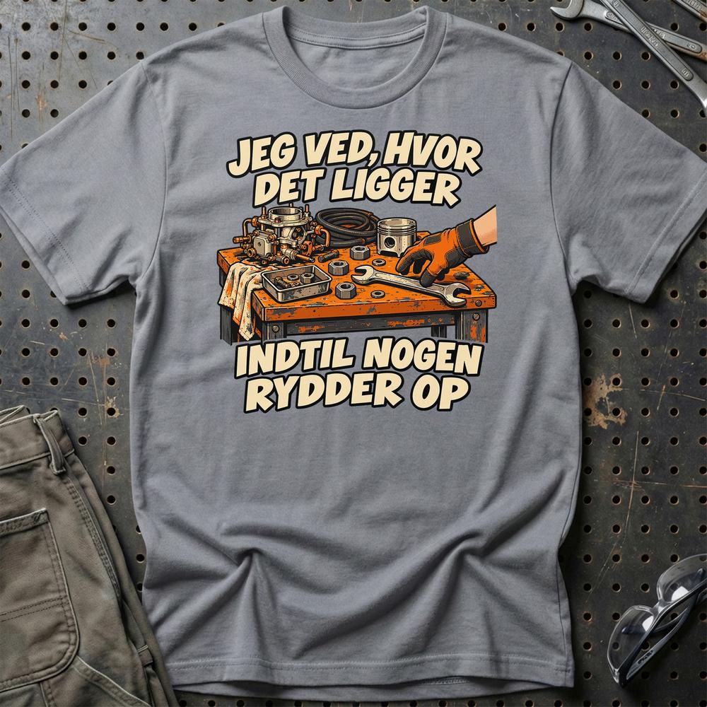 
Produktbillede af Jeg Ved Hvor Det Ligger T-Shirt
