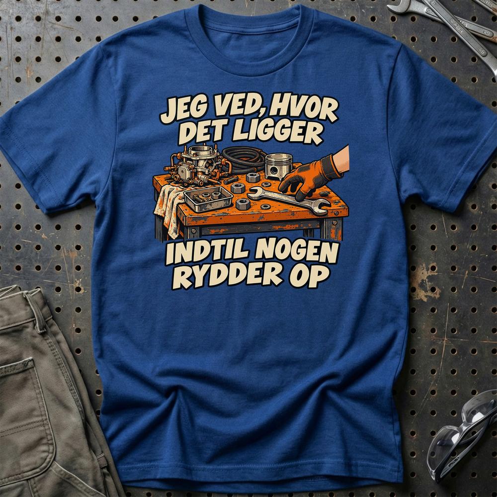 
Produktbillede af Jeg Ved Hvor Det Ligger T-Shirt