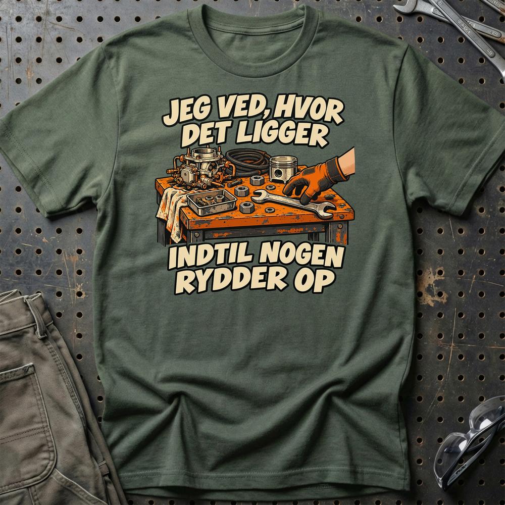 
Produktbillede af Jeg Ved Hvor Det Ligger T-Shirt