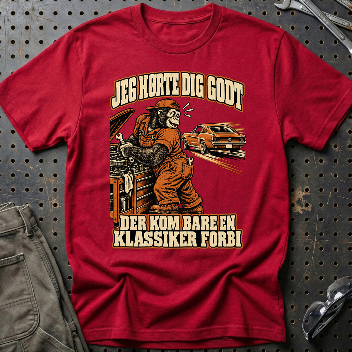 
Produktbillede af Jeg hørte dig godt – Der kom bare en klassiker forbi T-Shirt