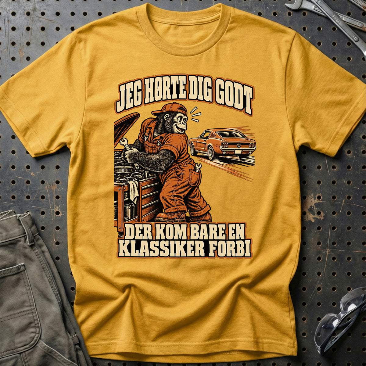 
Produktbillede af Jeg hørte dig godt – Der kom bare en klassiker forbi T-Shirt