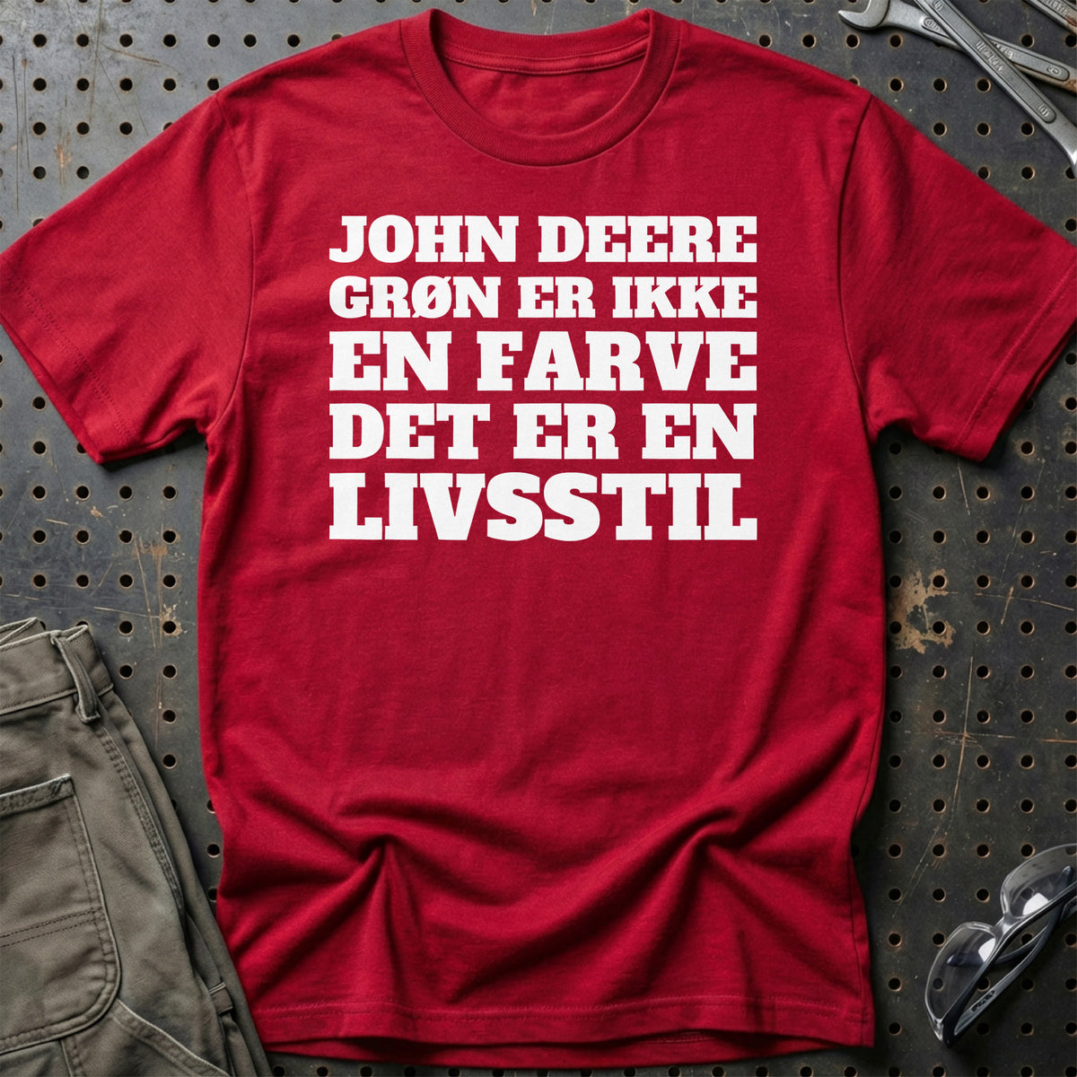 
Produktbillede af John Deere – Grøn Er Ikke En Farve – Det Er En Livsstil T-Shirt