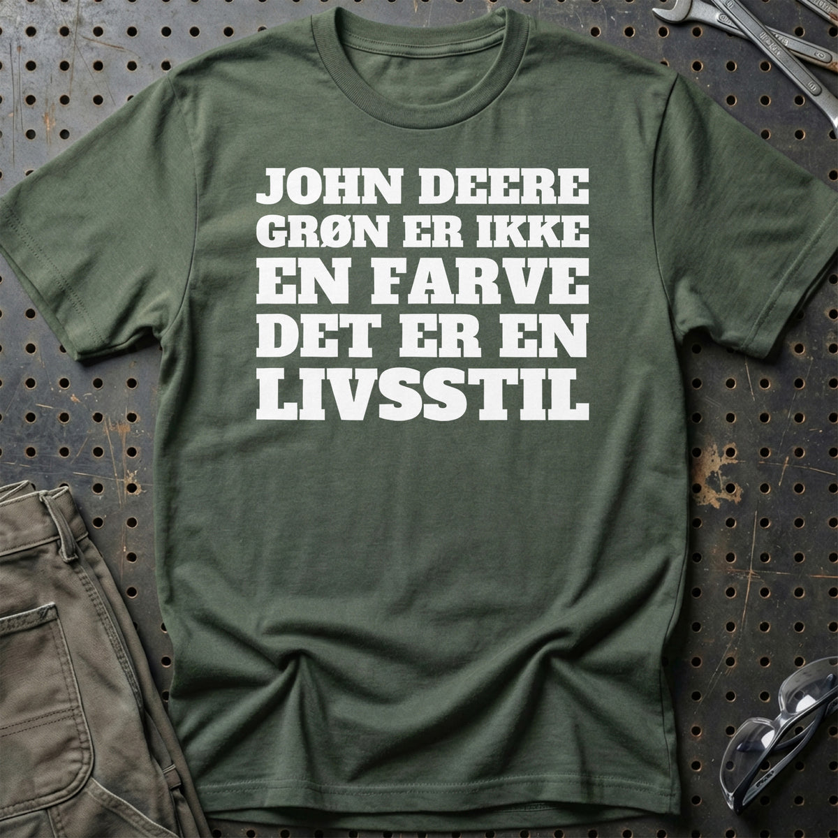 
Produktbillede af John Deere – Grøn Er Ikke En Farve – Det Er En Livsstil T-Shirt