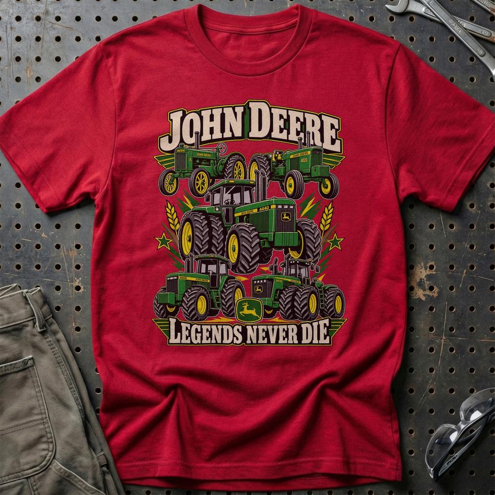 
Produktbillede af John Deere Legends Never Die T-Shirt