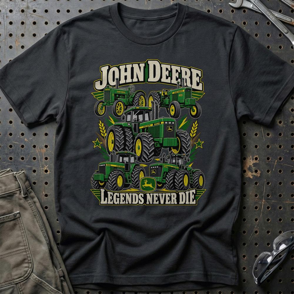 
Produktbillede af John Deere Legends Never Die T-Shirt